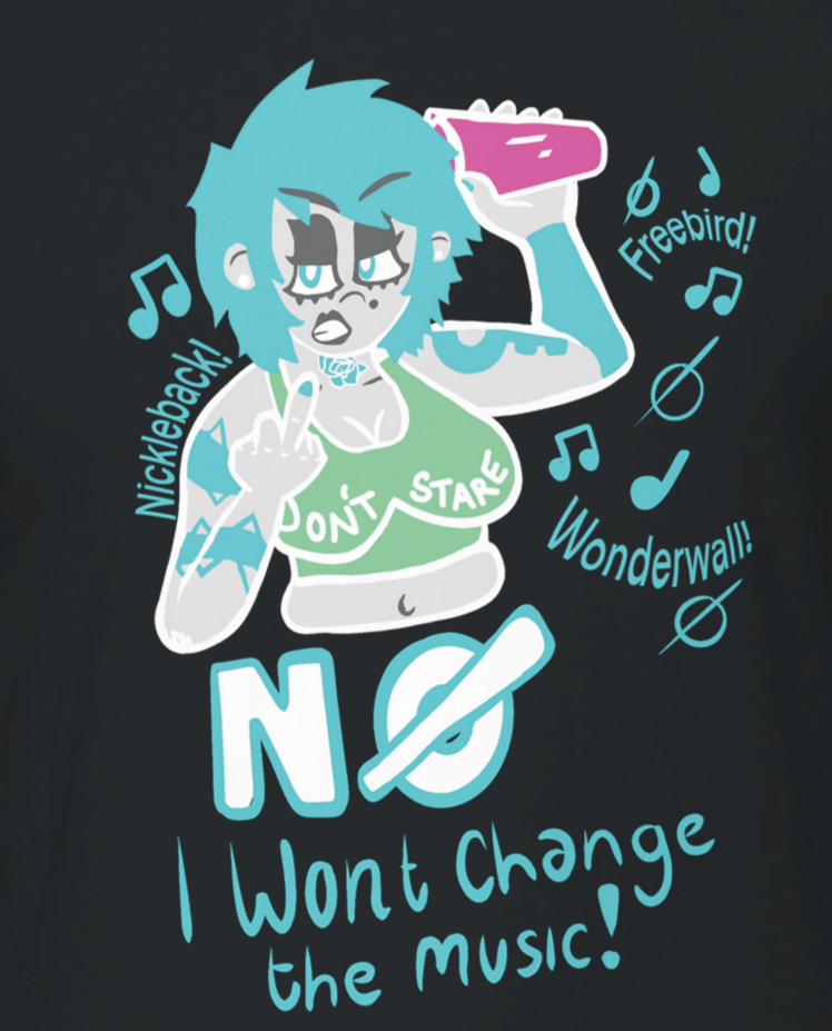 Snarky Bartender: Not a Jukebox Tee