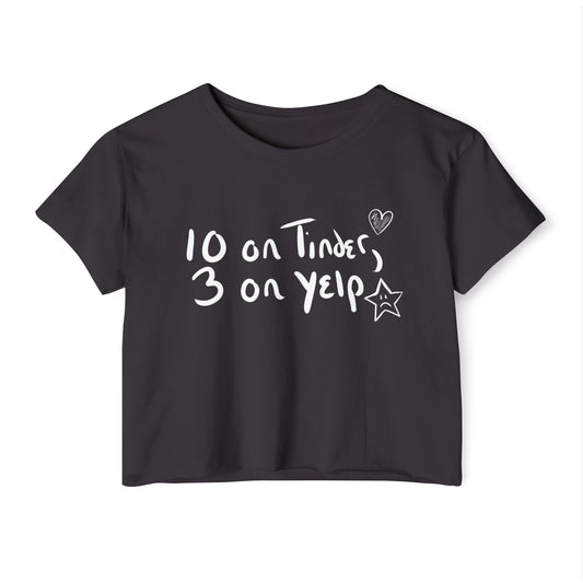 Ratings May Vary Crop Top