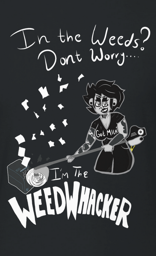 Snarky Bartender: Weedwhacker Tee