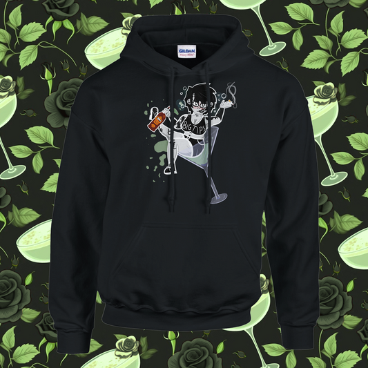 Snarky Bartender: Thorny Martini Hoodie