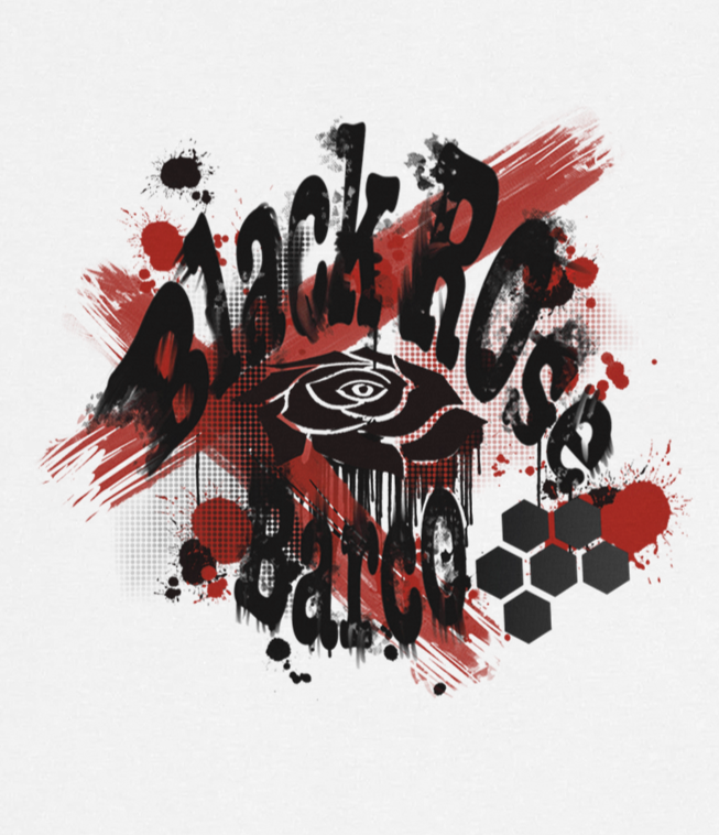 Black Rose BarCo Logo Tee