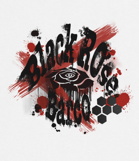 Black Rose BarCo Logo Tee