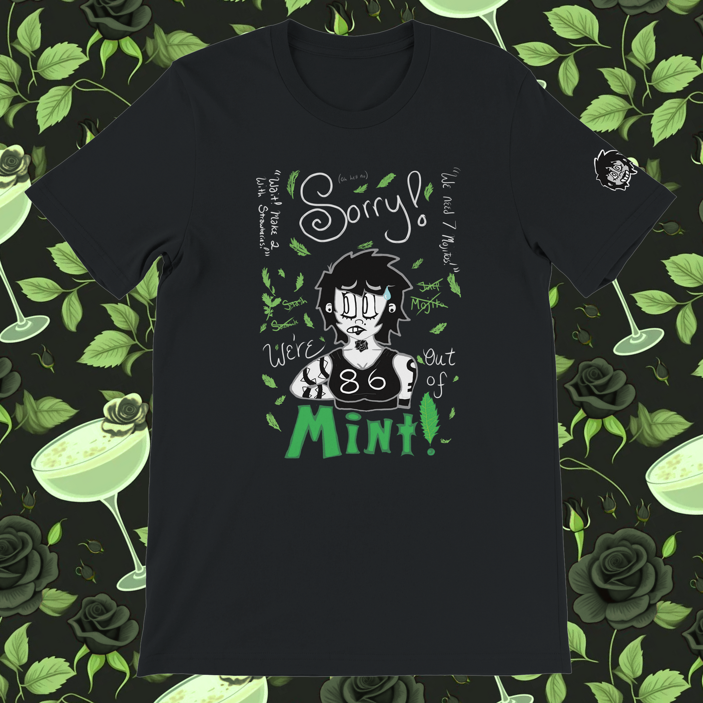 Snarky Bartender: 86 Mint Tee