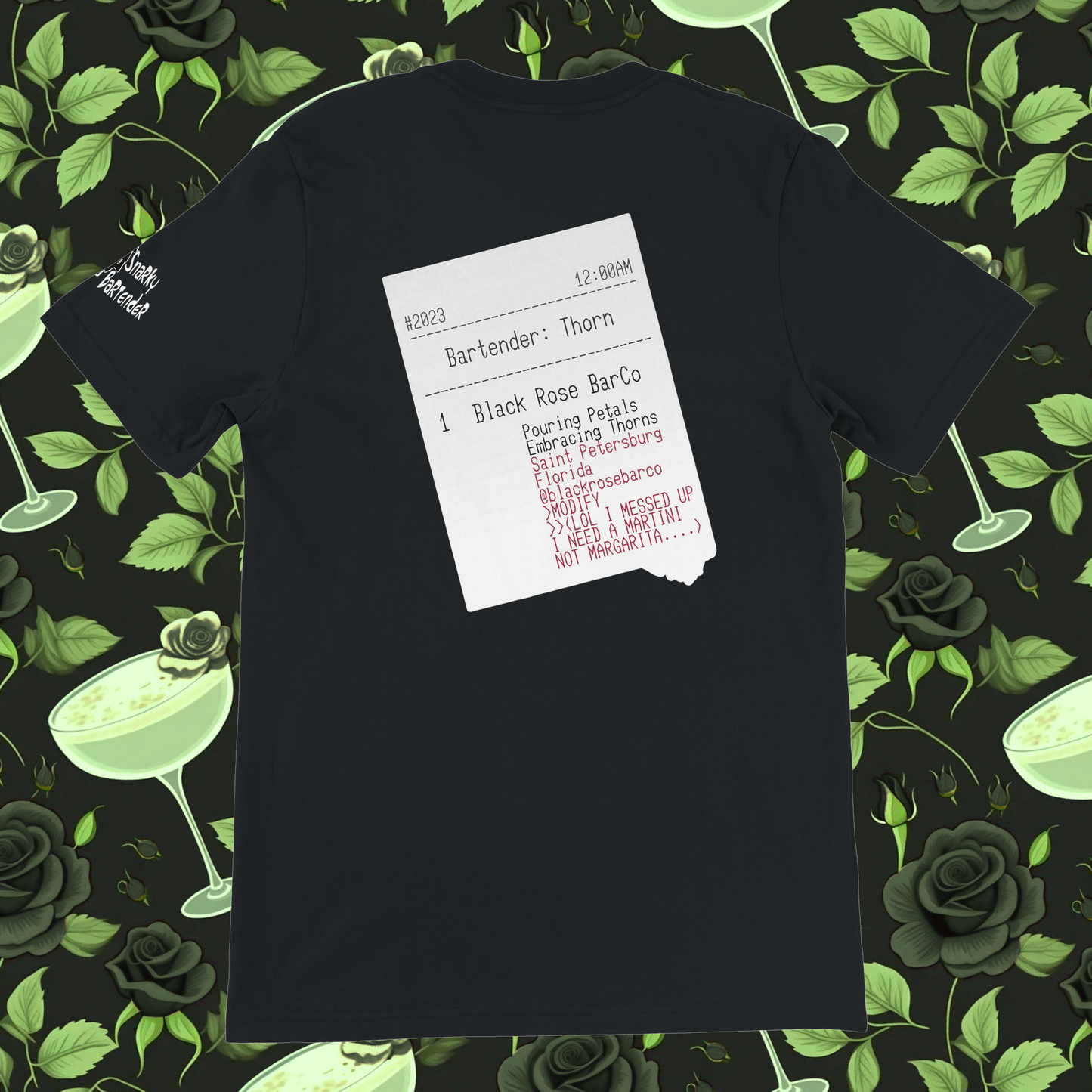 Snarky Bartender: Weedwhacker Tee