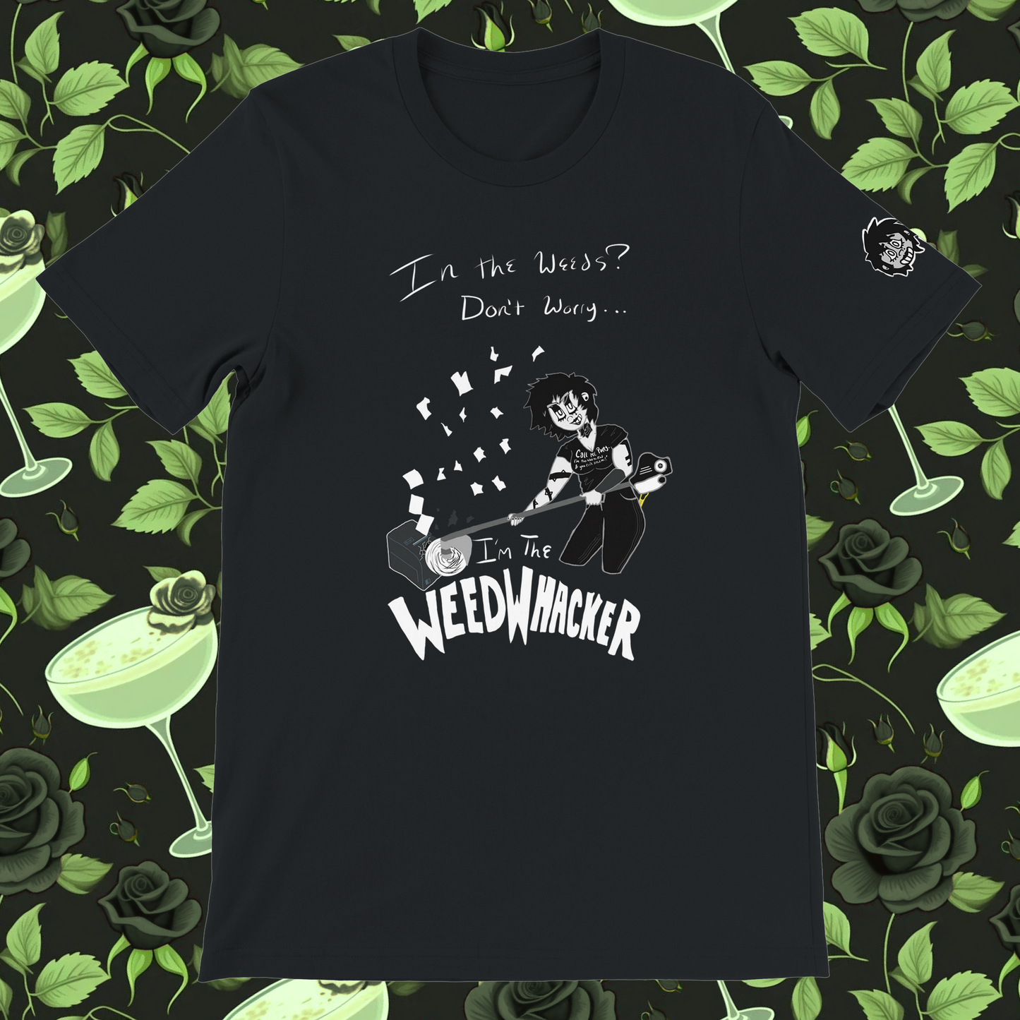 Snarky Bartender: Weedwhacker Tee