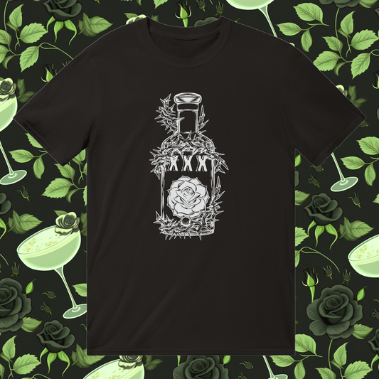 Bottle of the Death Rose Tee