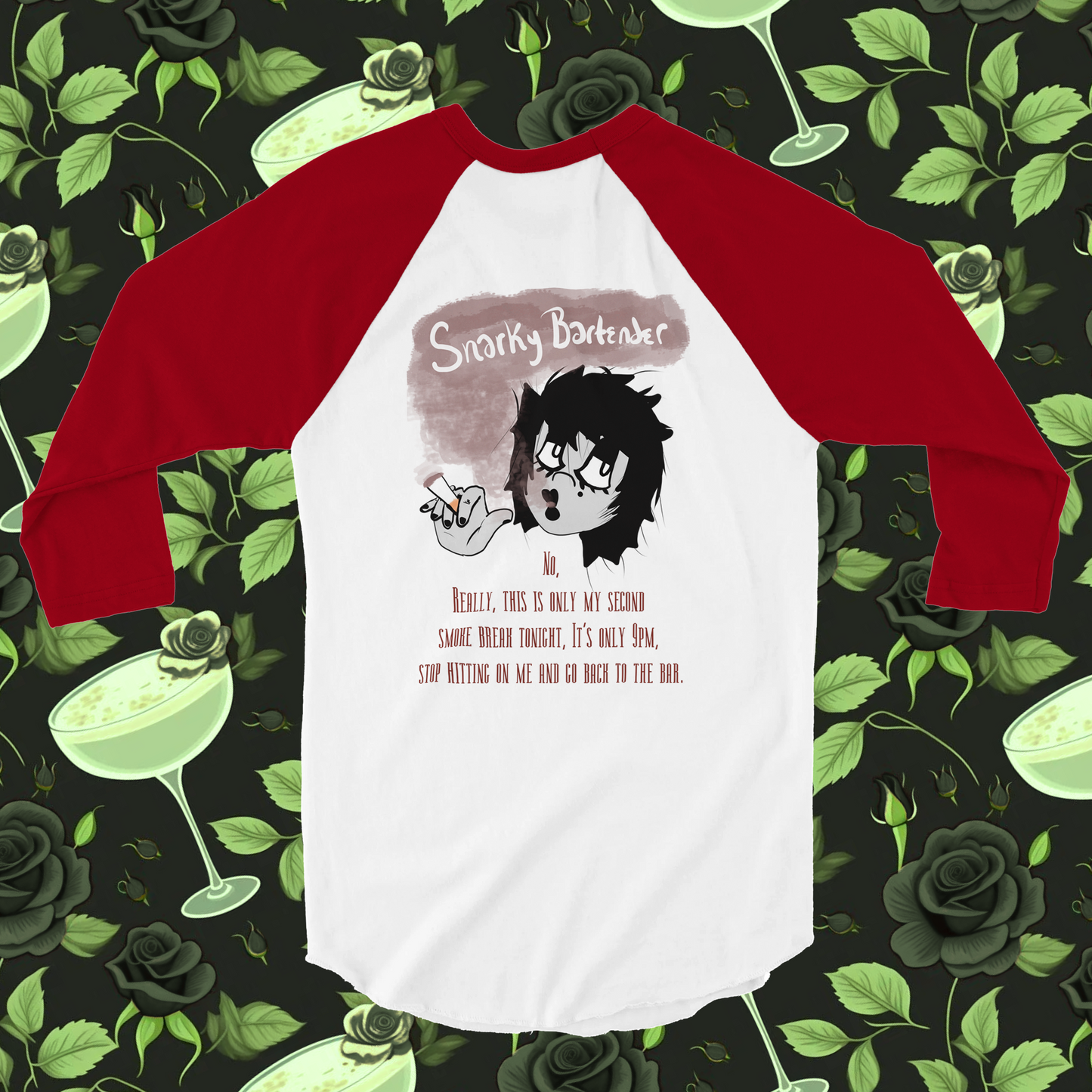 SB: Smokin'! 3/4 Tee