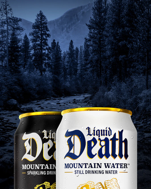 Liquid Death Mountain Water (Sparkling) 12 Pack
