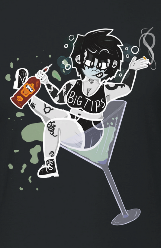Snarky Bartender: Thorny Martini Tee